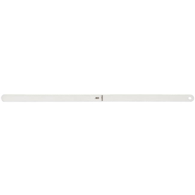 0.003 x 12 in. Tempered Steel Feeler Gage Strip