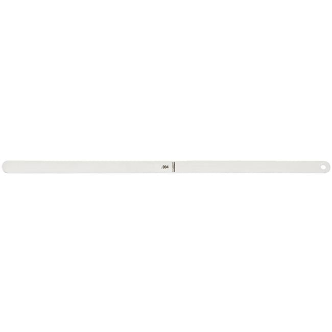 0.004 x 12 in. Tempered Steel Feeler Gage Strip
