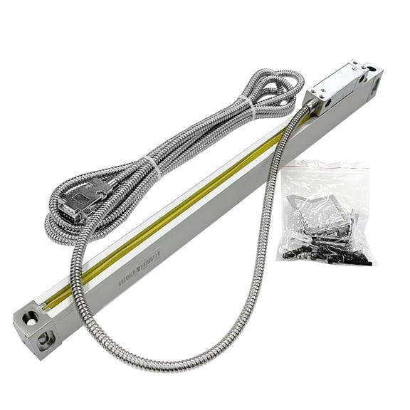 0.005mm Linear Scales Grating Ruler 5um Sensor Encoder TTL 100mm-400mm for Lathe Milling Tools ,High Performance