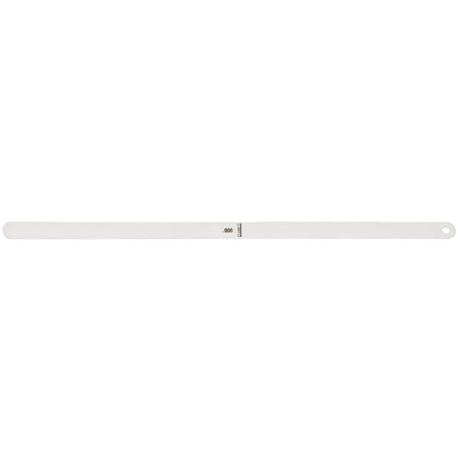 0.008 x 12 in. Tempered Steel Feeler Gage Strip