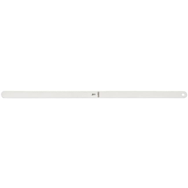 0.011 x 12 in. Tempered Steel Feeler Gage Strip
