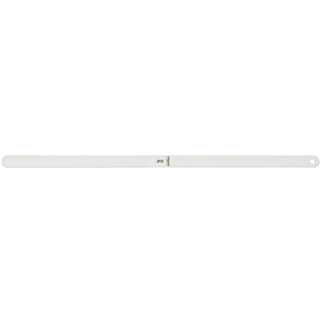 0.019 x 12 in. Tempered Steel Feeler Gage Strip