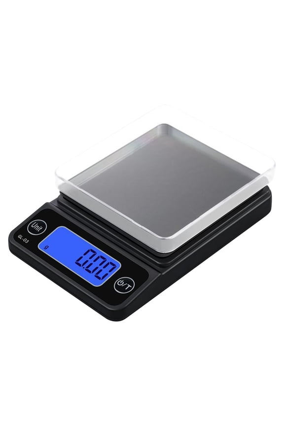 0.01G Small Digital Gram Scale,Usb Rechargeable,Jewelry Scale with Display and Hold Function,High Precision,Grams and Oz for Herb,Coin,Gold,Yeast,Kitchen,Food Scales Kitchen Digital Weight Grams(1Pc)