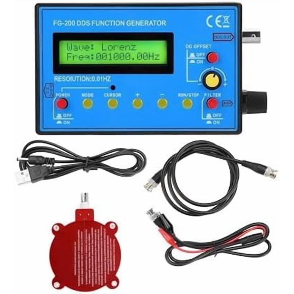 0.01Hz-500kHz DDS Signal Function Generator with 7.83Hz Frequency Generator