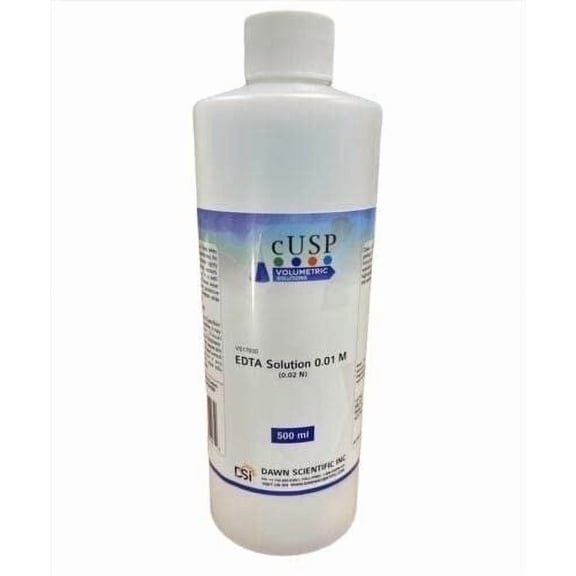 0.01M(0.02N) EDTA Volumetric Standard Solution 500mL
