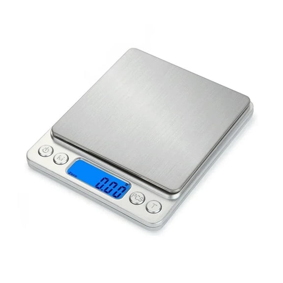 0.01g/0.1g Digital Scale Portable LCD Electronic Kitchen Grams Weight Balance Scale 500/1000/2000/3000g ,Precise Weight