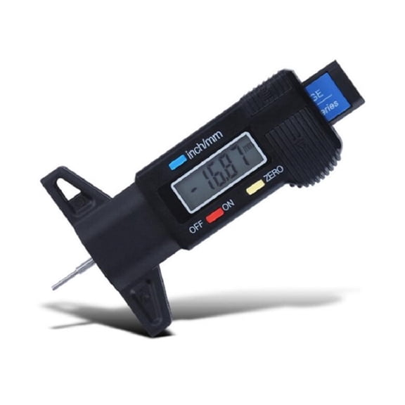 0.01mm Micrometer Digital 0-25mm LCD Electronic Depth Gauge Tread Metal Measure Carbon Fiber Gauge Height Measuring Instruments ,Long Lasting