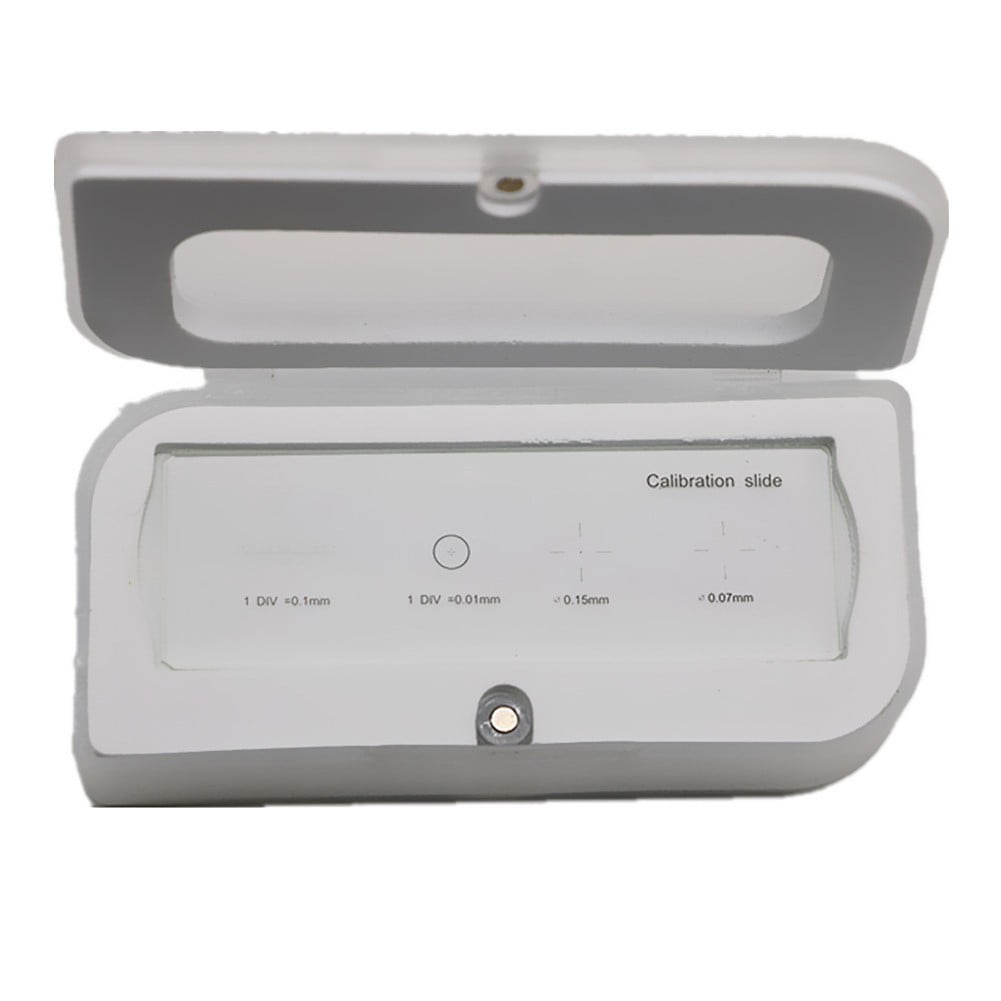 0.01Mm Microscope Slide Reticle Calibration Microscope Calibration