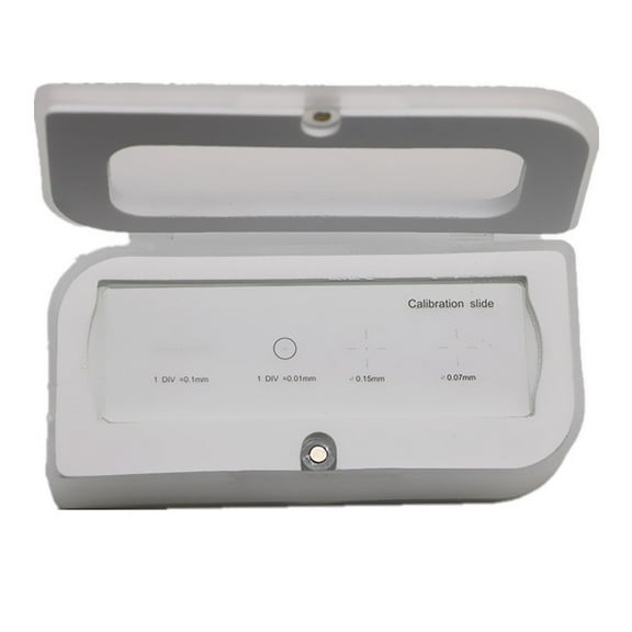 0.01mm microscope slide reticle calibration microscope calibration ruler