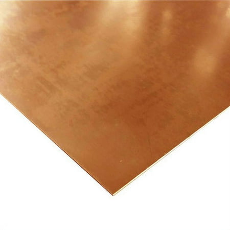0.021" x 8" x 10", C110-H02 Copper Sheet