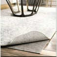 thumbnail image 1 of 0.025" Thick Rug Pad Non-slip Grip Reduce Noise Carpet Mat for Hardwood Floor, 1 of 3