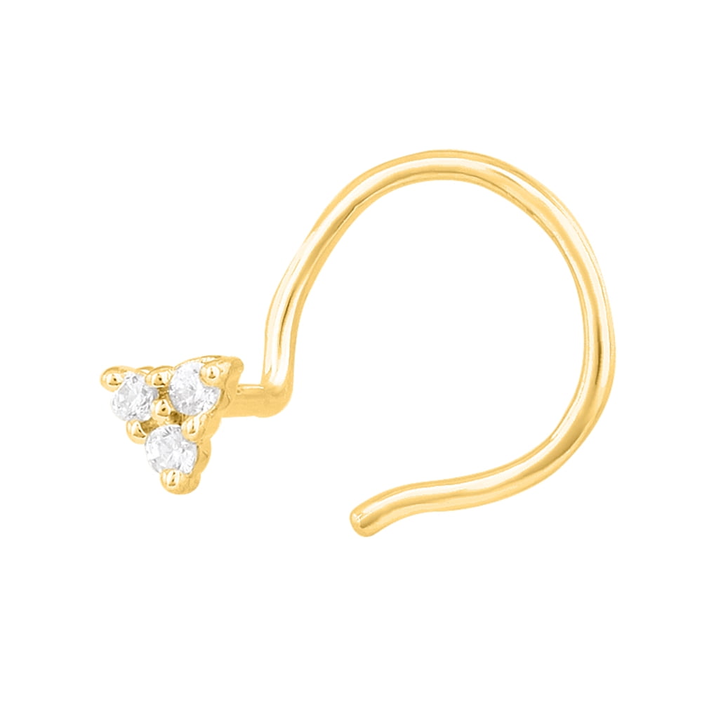 Senco gold nose pin gold collection with price discount