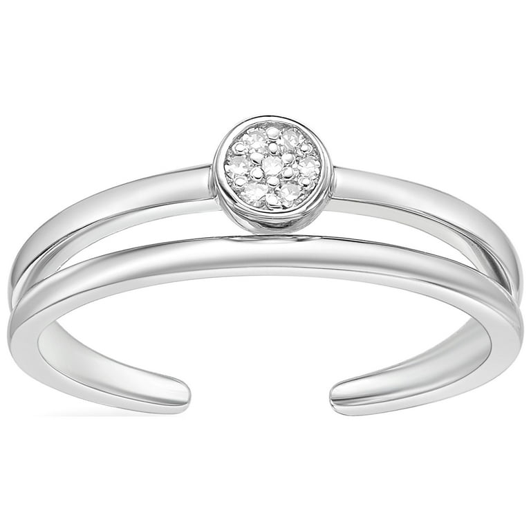 Faith Cross Ring Adjustable from sizes 3 to 6 Rhodium on Sterling Silver - Nontarnish Faith Cross Ring Adjustable from sizes 3 to 6 Rhodium on Sterling Silver - Nontarnish