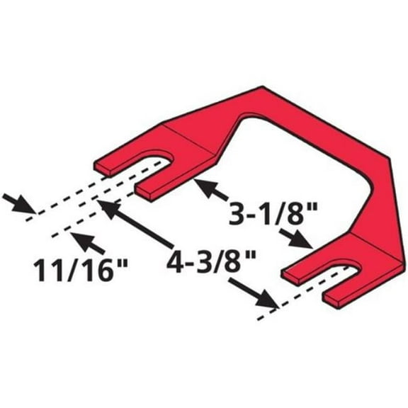 0.031 in. I.H.C. & Navistar Torque Arm Tandem Shim - 6 Piece
