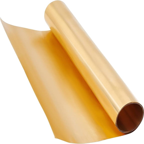 0.03mm Copper Roll Weather Proof Brass Sheet Copper Foil Gold Color Copper Sheets Mechanical Machining Mould Making Cutting Precision