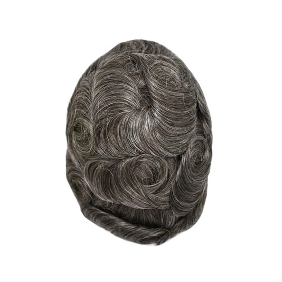 0.03mm Untra Thin Skin Male Hair Toupee Men Prosthesis Capillary Remy Human Hair Natural Men's Wigs Protese Capilar Masculina