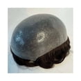 thumbnail image 1 of 0.04mm Thin Skin Toupee for Men V-Loop Human Hair Replacement System Male Wig, 1 of 6