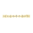 thumbnail image 1 of AFFY 0.05 Carat (Cttw) Round Natural Diamond Accent Engagement Band Ring 14K Solid Yellow Gold (I-J Color, I2-I3 Clarity, 0.05 Carat (cttw) Ring Size-6.5, 1 of 4
