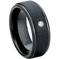 thumbnail image 1 of Jewelry Avalanche Round 0.07 Ct. Diamond Tungsten Carbide Wedding Band, Mens Diamond Ring size 9.5, 1 of 3