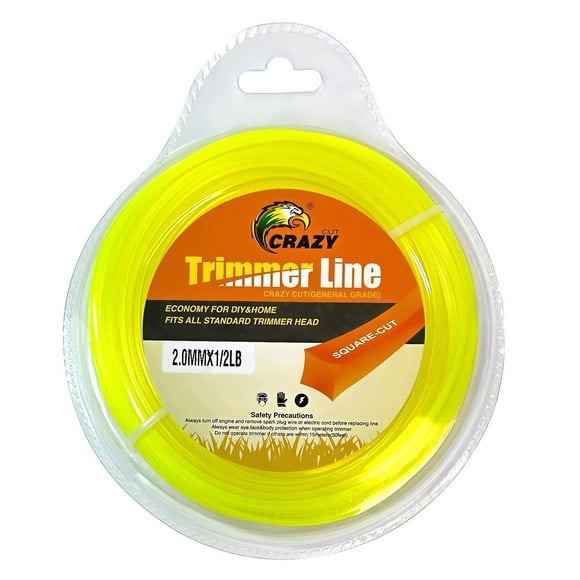 0.080-Inch Premium Twisted Trimmer Line, 128-Foot Length,Yellow