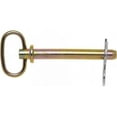 thumbnail image 1 of 0.09 in. Campbell Hitch Pin with Clip, Yellow Zinc Plated - 10 Per Bag, 1 of 1