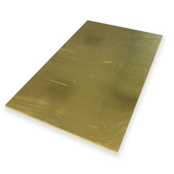 0.093" x 12" x 24", C260-H02 Brass Sheet