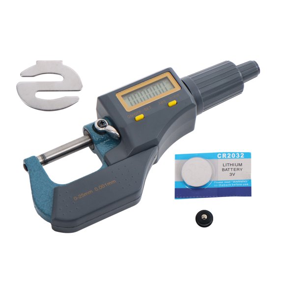 0-1" 0.00005" Digital Electronic Outside Micrometer Carbide Tip 0-25mm