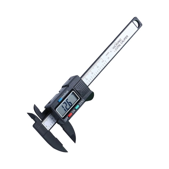 0-100mm Vernier Caliper Gauge Delicate Design Practical Multi-function LCD Digital Electronic Micrometer Measuring Tool ,Precision Measuring