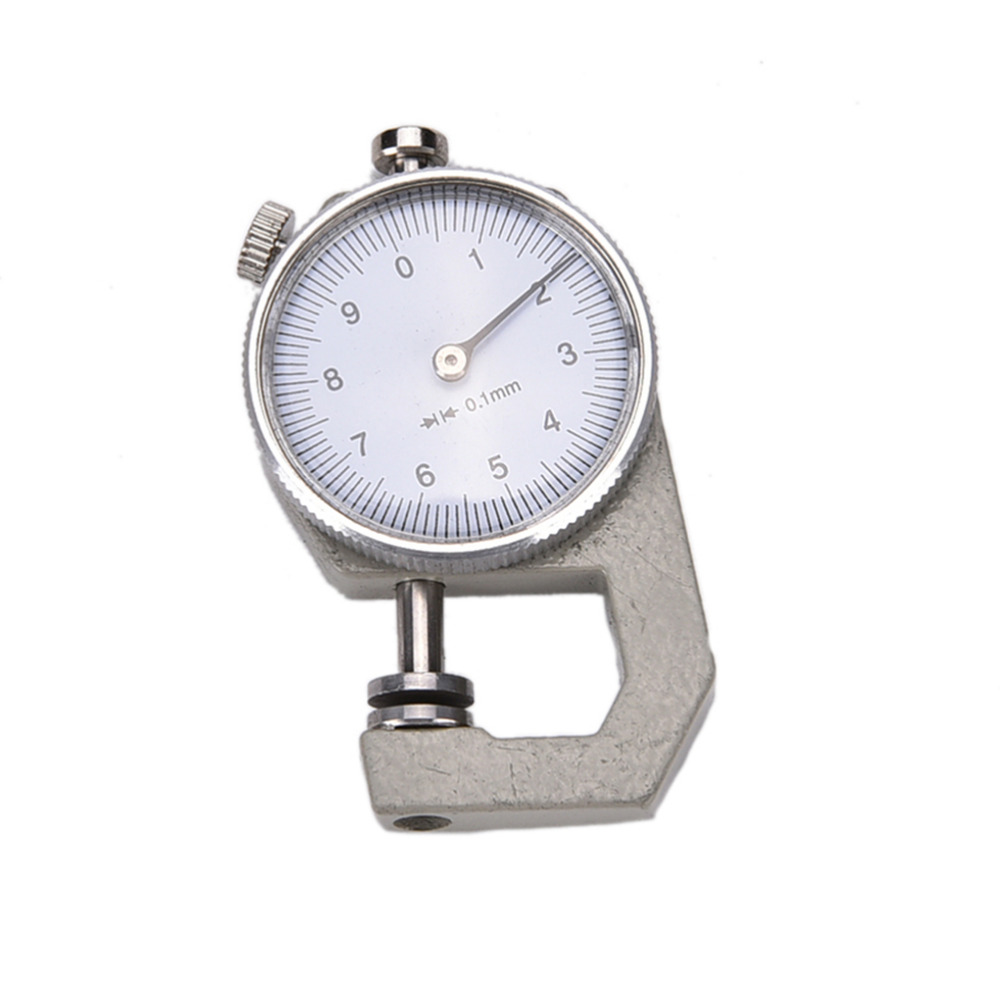 010mm Dial Thickness Gauge Leather Paper Thickness Meter Tester For