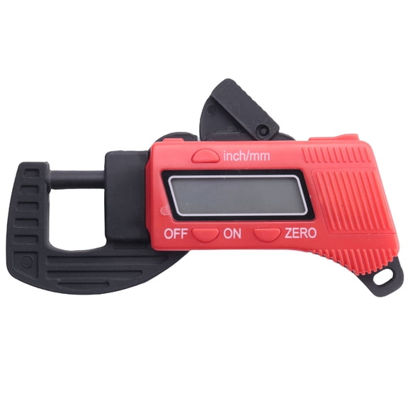 0-12.7mm Plastic Carbon Fiber Composites Digital Thickness Caliper Micrometer Gauge