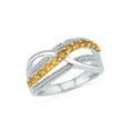 thumbnail image 1 of 0.12 CTTW STERLING SILVER CITRINE  FASHION RING, 1 of 4