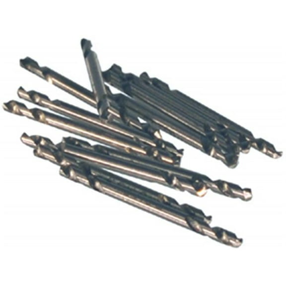 0.12 In. Stubby Double Ended Drill Bits, 12-Pk.