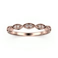 thumbnail image 1 of 0.12 ct Wedding Band 10K Rose GoldDiamond Ring, 1 of 4