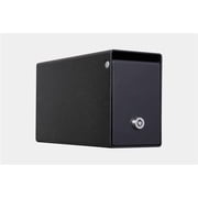 0.12 cu ft. Under Counter Drop Box Security Safe Locker, Black