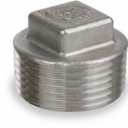0.12 in. 304 Stainless Steel Square Head Plug