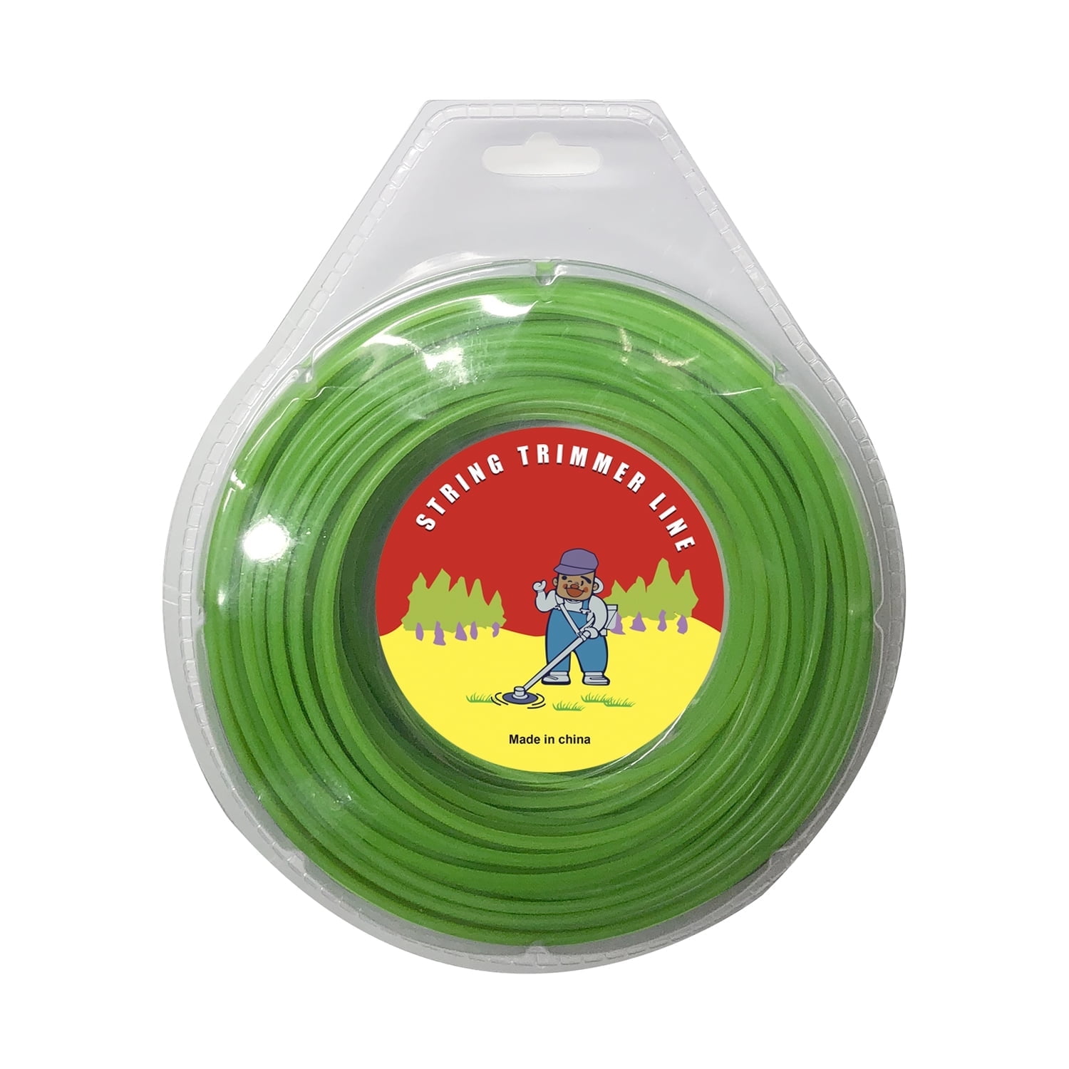 0.120 Inches Round String Trimmer Lines Weed Eater Cord White, 1 Pound ...
