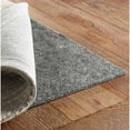thumbnail image 1 of 0.125" Soft Non-slip Anti-Slip Carpet Mat for Hardwood Floor Rug Pad - Grey 10' x 21', 1 of 4
