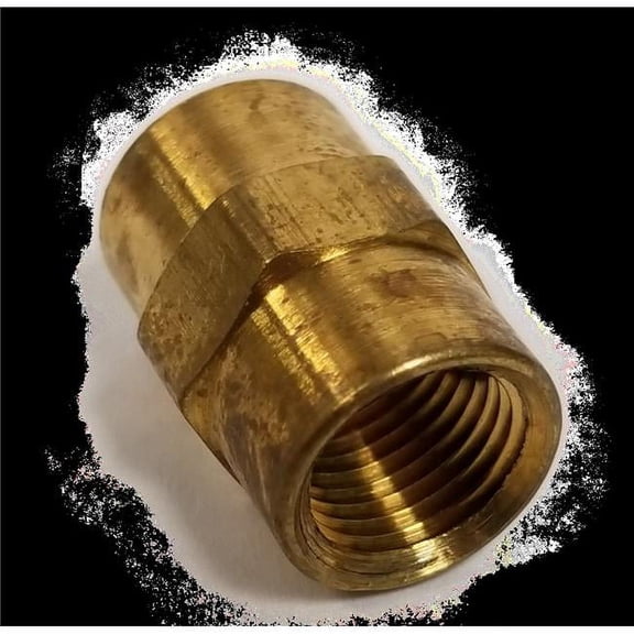 0.125 in. Female Coupling, Brass