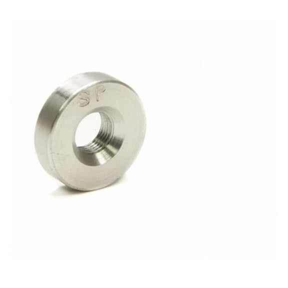 0.125 in. NPT Female Weld-In Bung with  Nozzles, Natural