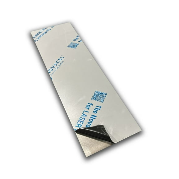 0.125" x 12" x 48" Thickness, 5052-H32 Aluminum Sheet, Mill Finish w/PVC