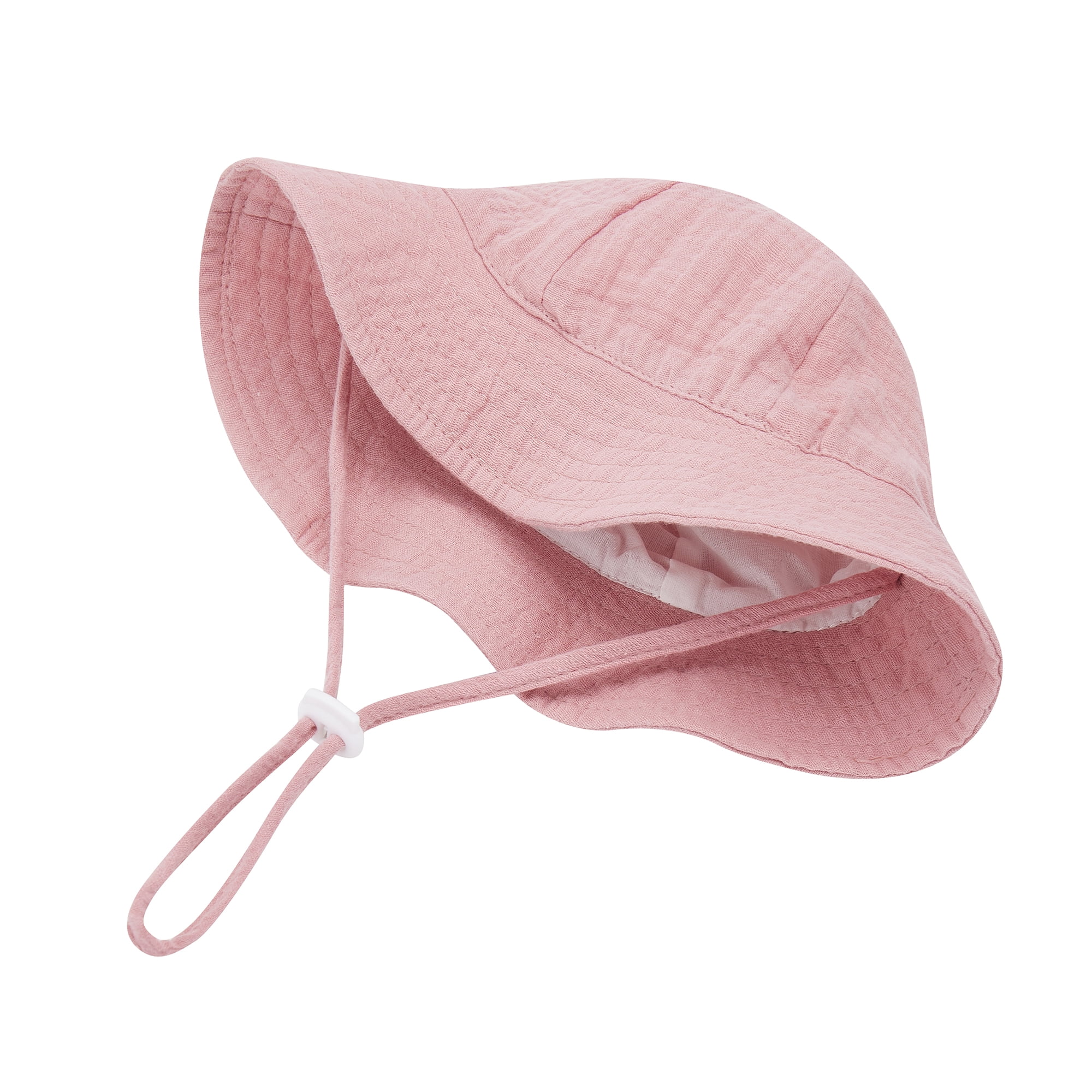 Keepersheep Baby Sun Bucket Hat - 100% Cotton Fisherman Style For Infant Boy & Girl Protection