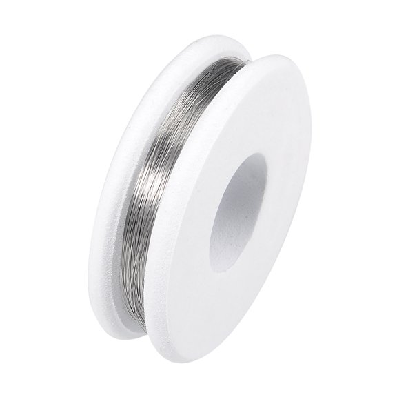 0.12mm 37AWG Superfine Heating Wire Wrapping, Cr20Ni80 Resistor Wire for Heating Elements 33ft Long