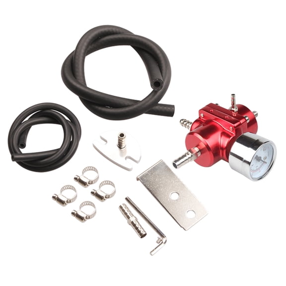 0-140PSI Car Pressure Regulator With Gauge Adjustable Oil Pressure Regulator