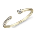 thumbnail image 1 of 0.15 Carat Excellent Round Cut Natural Diamond Beautiful Eternity Band for Women Solid 18K Yellow Gold Size 11.5, 1 of 7