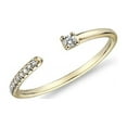 thumbnail image 1 of 0.15 Ct Round Cut Genuine Diamond Wonderful Eternity Band for Ladies Solid 18K Yellow Gold Size 10.5, 1 of 7