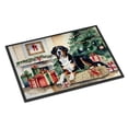 thumbnail image 1 of 0.15 x 18 x 27 in. Greater Swiss Mountain Dog Cozy Christmas Doormat, 1 of 1
