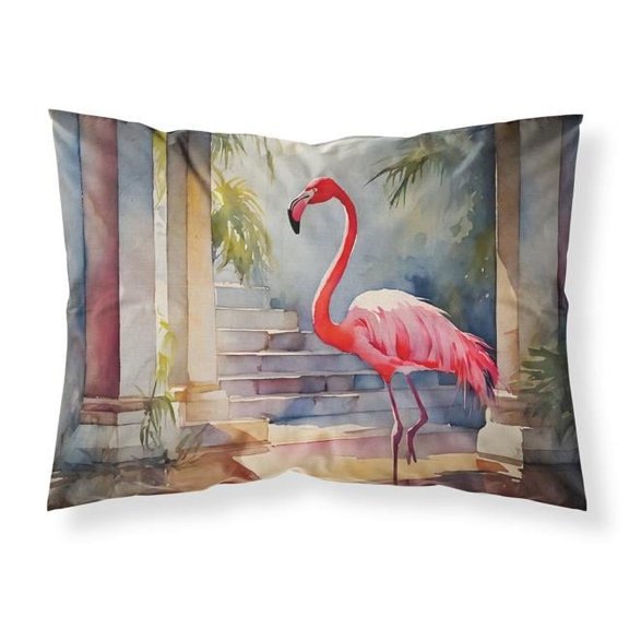 0.15 x 20.5 x 30 in. Unisex Flamingo Standard Pillowcase