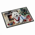thumbnail image 1 of 0.15 x 24 x 36 in. Coton De Tulear Cozy Christmas Doormat, 1 of 1