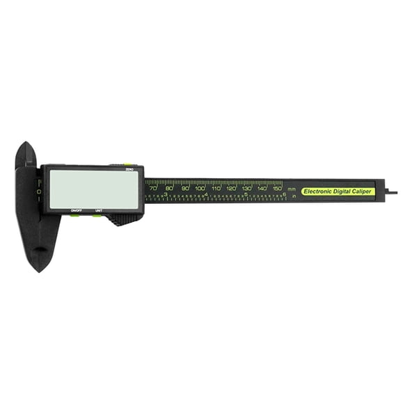 0-150mm Caliper LCD Digital Vernier Caliper Professional Micrometer Gauge Diameter Measuring Tool Unit Conversion