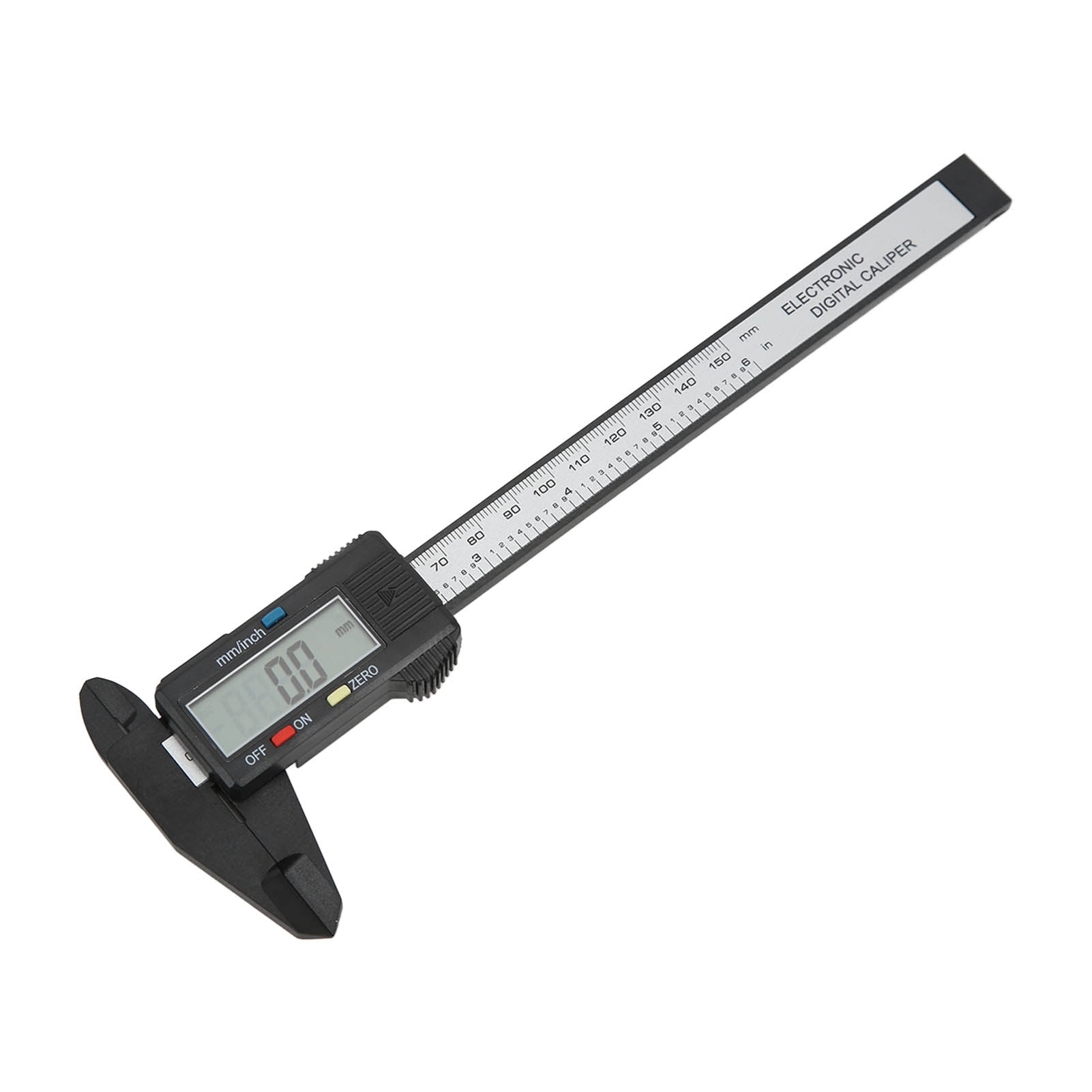 0150mm Digital Caliper, Inch/mm Conversion Electronic Micrometer Caliper Battery Powered Power